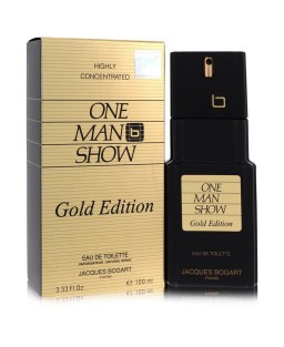 One Man Show Gold by Jacques Bogart Eau De Toilette Spray 3.3 oz (Men)