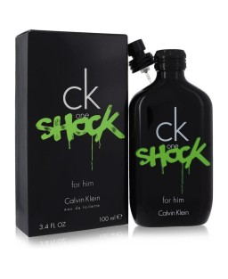 CK One Shock by Calvin Klein Eau De Toilette Spray 3.4 oz (Men)