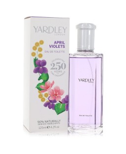 April Violets by Yardley London Eau De Toilette Spray 4.2 oz (Women)