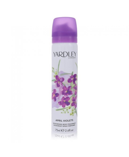 April Violets by Yardley London Body Spray 2.6 oz (Women)