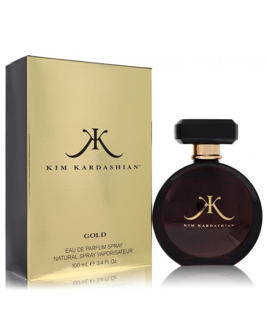 Kim Kardashian Gold by Kim Kardashian Eau De Parfum Spray 3.4 oz (Women)