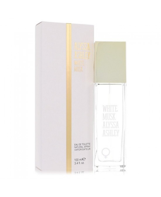 Alyssa Ashley White Musk by Alyssa Ashley Eau De Toilette Spray 3.4 oz (Women)