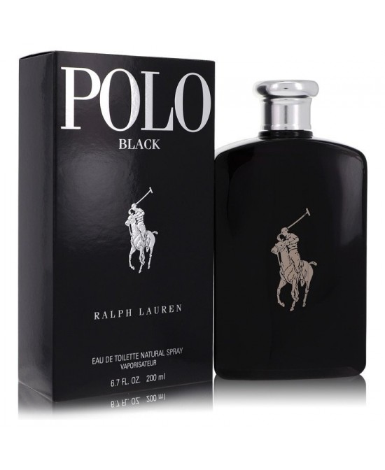 Polo Black by Ralph Lauren Eau De Toilette Spray 6.7 oz (Men)