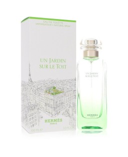 Un Jardin Sur Le Toit by Hermes Eau De Toilette Spray 3.3 oz (Women)