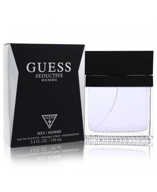 Guess Seductive by Guess Eau De Toilette Spray 3.4 oz (Men)