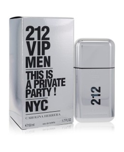 212 Vip by Carolina Herrera Eau De Toilette Spray 1.7 oz (Men)