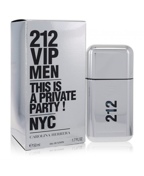 212 Vip by Carolina Herrera Eau De Toilette Spray 1.7 oz (Men)