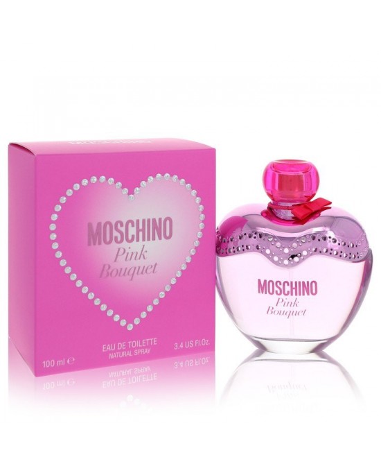 Moschino Pink Bouquet by Moschino Eau De Toilette Spray 3.4 oz (Women)