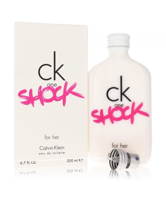 CK One Shock by Calvin Klein Eau De Toilette Spray 6.7 oz (Women)