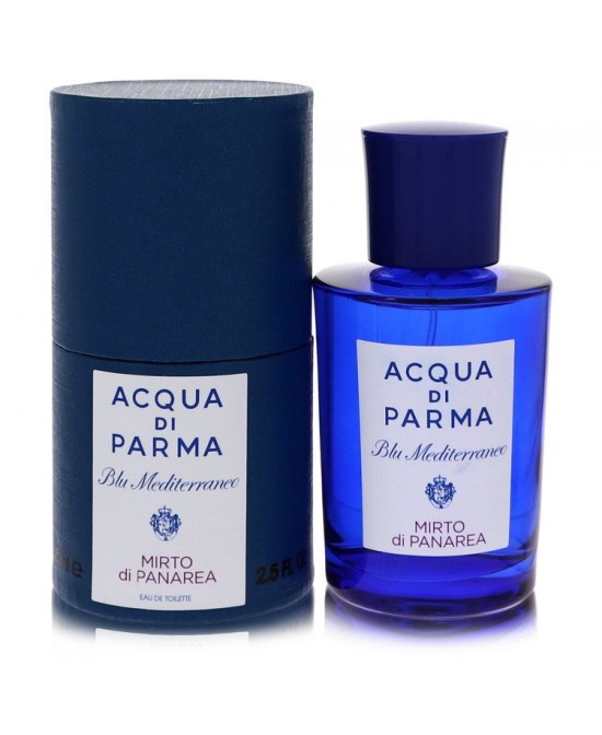 Blu Mediterraneo Mirto Di Panarea by Acqua Di Parma Eau De Toilette Spray (Unisex) 2.5 oz (Women)