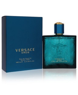 Versace Eros by Versace Eau De Toilette Spray 3.4 oz (Men)