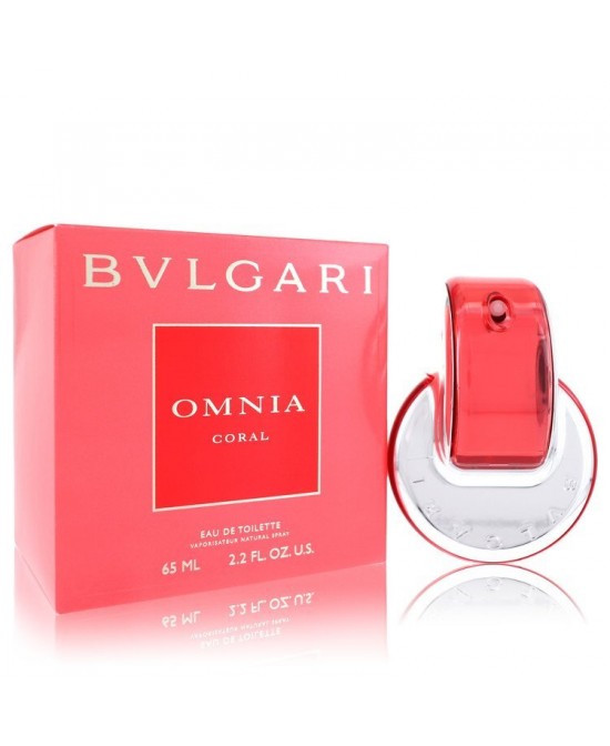 Omnia Coral by Bvlgari Eau De Toilette Spray 2.2 oz (Women)