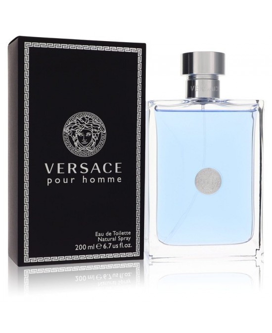 Versace Pour Homme by Versace Eau De Toilette Spray 6.7 oz (Men)