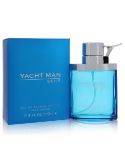 Yacht Man Blue by Myrurgia Eau De Toilette Spray 3.4 oz (Men)