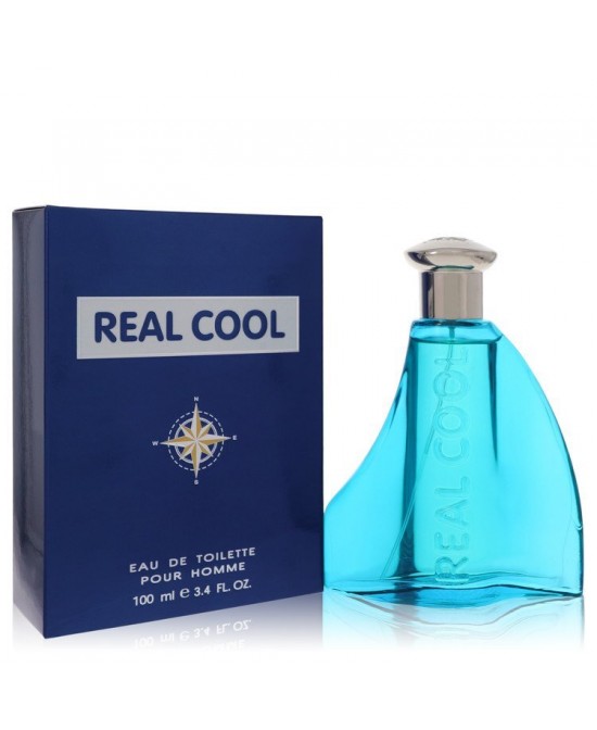 Real Cool by Victory International Eau De Toilette Spray 3.4 oz (Men)