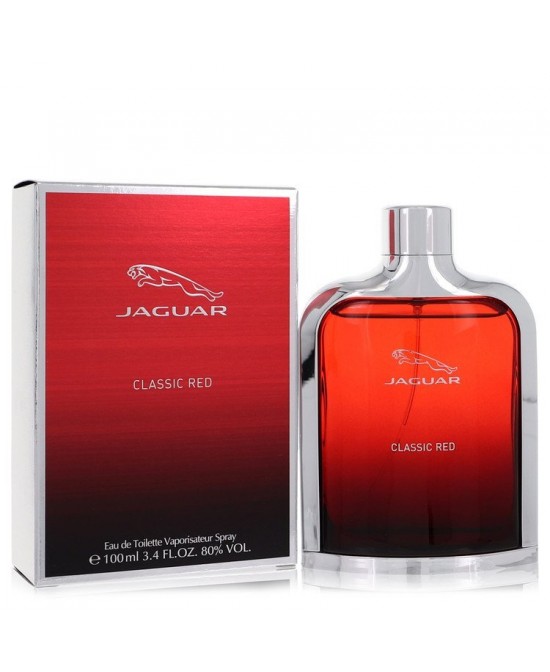 Jaguar Classic Red by Jaguar Eau De Toilette Spray 3.4 oz (Men)