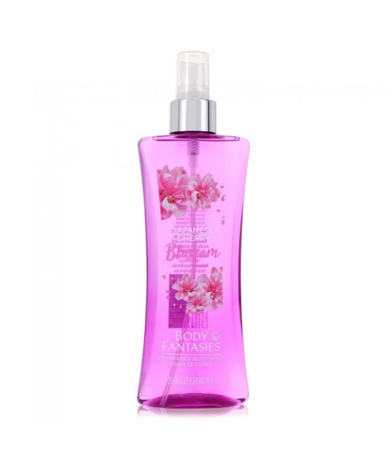 Body Fantasies Signature Japanese Cherry Blossom by Parfums De Coeur Body Spray 8 oz (Women)