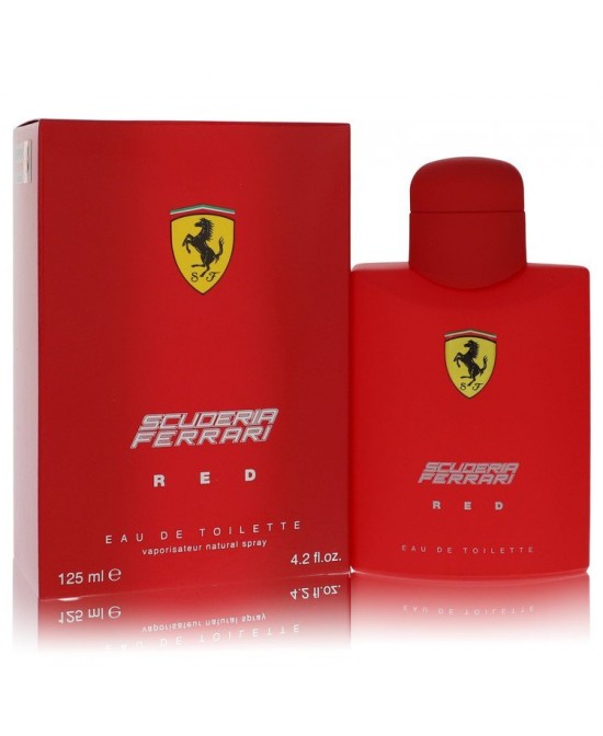 Ferrari Scuderia Red by Ferrari Eau De Toilette Spray 4.2 oz (Men)