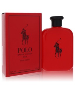 Polo Red by Ralph Lauren Eau De Toilette Spray 4.2 oz (Men)