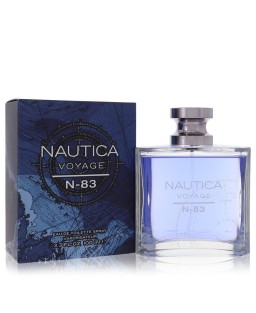 Nautica Voyage N-83 by Nautica Eau De Toilette Spray 3.4 oz (Men)