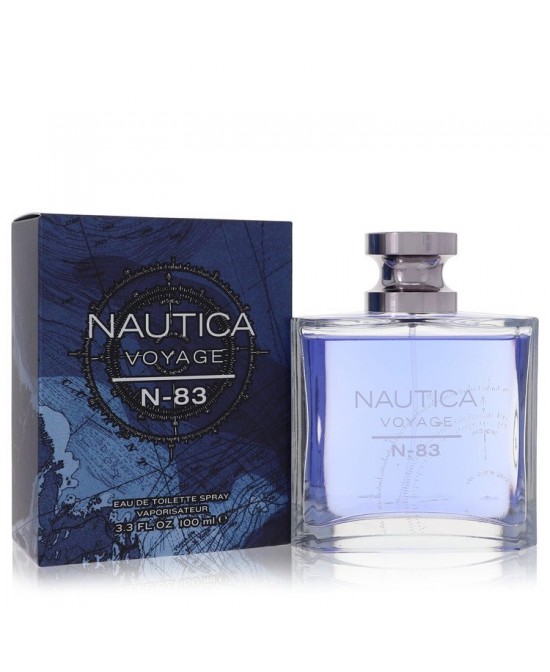 Nautica Voyage N-83 by Nautica Eau De Toilette Spray 3.4 oz (Men)