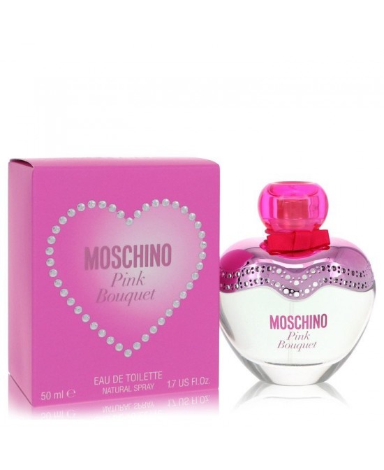 Moschino Pink Bouquet by Moschino Eau De Toilette Spray 1.7 oz (Women)