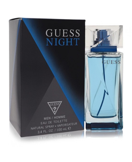 Guess Night by Guess Eau De Toilette Spray 3.4 oz (Men)