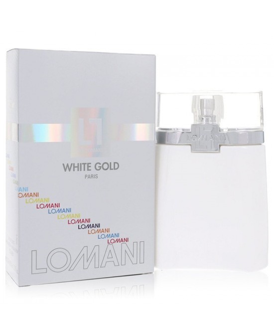 Lomani White Gold by Lomani Eau De Toilette Spray 3.4 oz (Men)