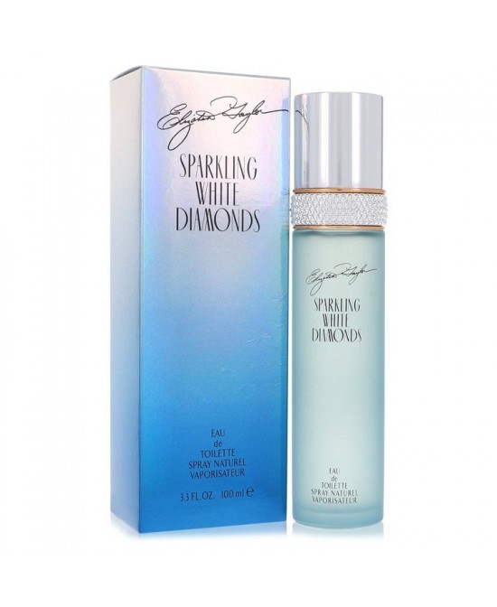 Sparkling White Diamonds by Elizabeth Taylor Eau De Toilette Spray 3.3 oz (Women)