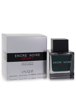 Encre Noire Sport by Lalique Eau De Toilette Spray 3.3 oz (Men)