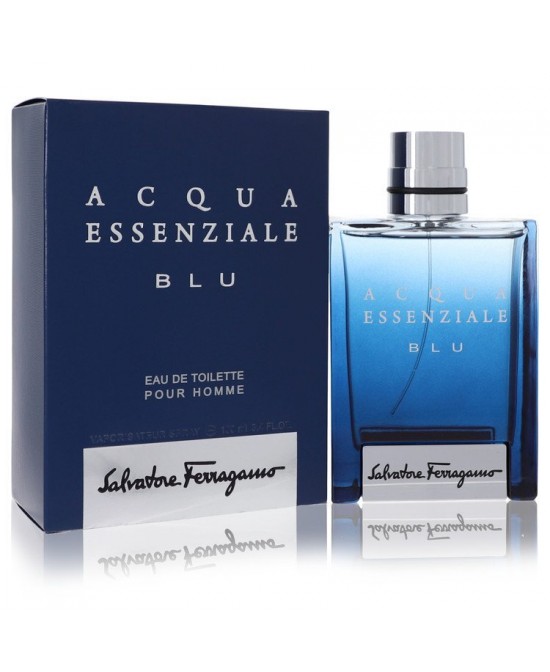 Acqua Essenziale Blu by Salvatore Ferragamo Eau De Toilette Spray 3.4 oz (Men)