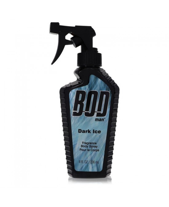 Bod Man Dark Ice by Parfums De Coeur Body Spray 8 oz (Men)