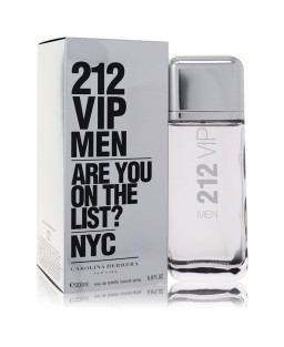 212 Vip by Carolina Herrera Eau De Toilette Spray 6.7 oz (Men)