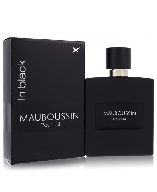 Mauboussin Pour Lui In Black by Mauboussin Eau De Parfum Spray 3.4 oz (Men)