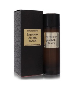 Private Blend Premium Amber Black by Chkoudra Paris Eau De Parfum Spray 3.4 oz (Men)