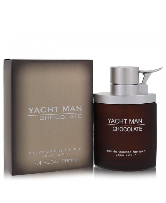 Yacht Man Chocolate by Myrurgia Eau De Toilette Spray 3.4 oz (Men)