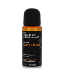 Designer Imposters Mascolino by Parfums De Coeur Body Spray 4 oz (Men)