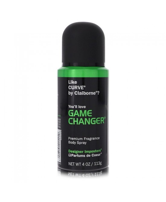 Designer Imposters Game Changer by Parfums De Coeur Body Spray 4 oz (Men)