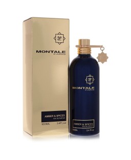 Montale Amber & Spices by Montale Eau De Parfum Spray (Unisex) 3.3 oz (Women)