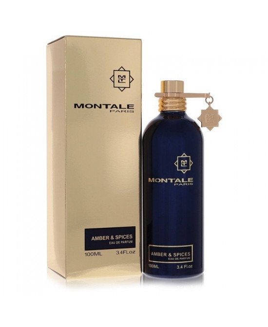 Montale Amber & Spices by Montale Eau De Parfum Spray (Unisex) 3.3 oz (Women)