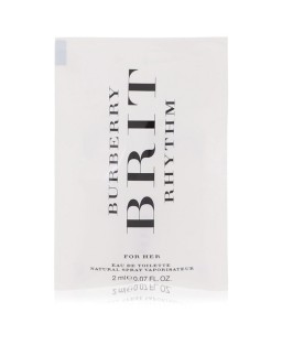 Burberry Brit Rhythm by Burberry Vial (sample) .06 oz (Women)