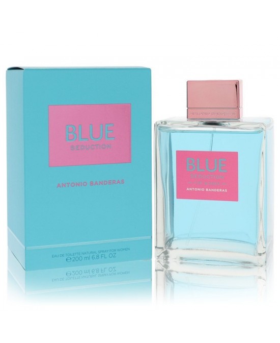 Blue Seduction by Antonio Banderas Eau De Toiette Spray 6.75 oz (Women)