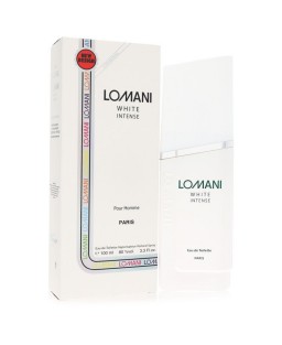 Lomani White Intense by Lomani Eau De Toilette Spray 3.3 oz (Men)