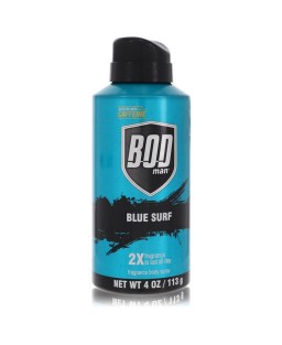 Bod Man Blue Surf by Parfums De Coeur Body spray 4 oz (Men)