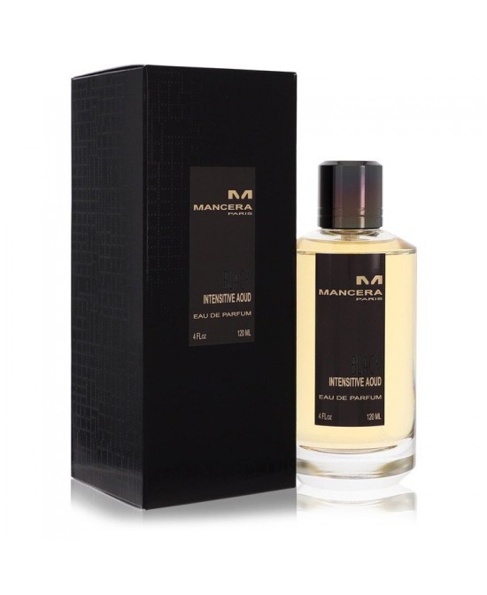 Mancera Intensitive Aoud Black by Mancera Eau De Parfum Spray (Unisex) 4 oz (Women)