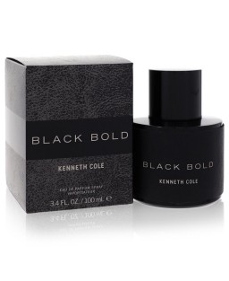 Kenneth Cole Black Bold by Kenneth Cole Eau De Parfum Spray 3.4 oz (Men)