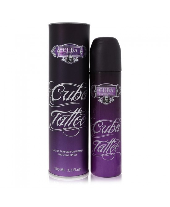 Cuba Tattoo by Fragluxe Eau De Parfum Spray 3.4 oz (Women)