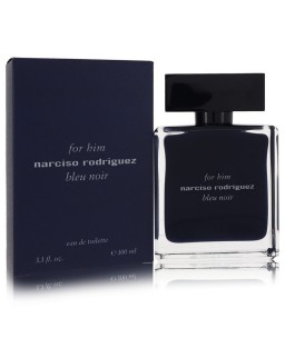 Narciso Rodriguez Bleu Noir by Narciso Rodriguez Eau De Toilette Spray 3.4 oz (Men)