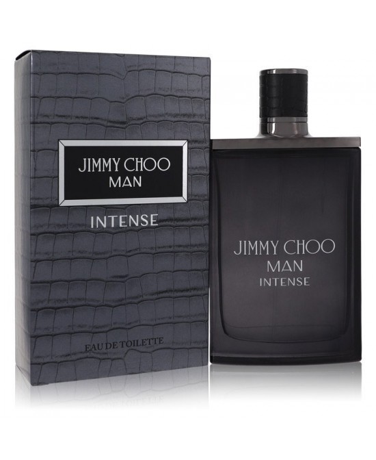 Jimmy Choo Man Intense by Jimmy Choo Eau De Toilette Spray 3.3 oz (Men)