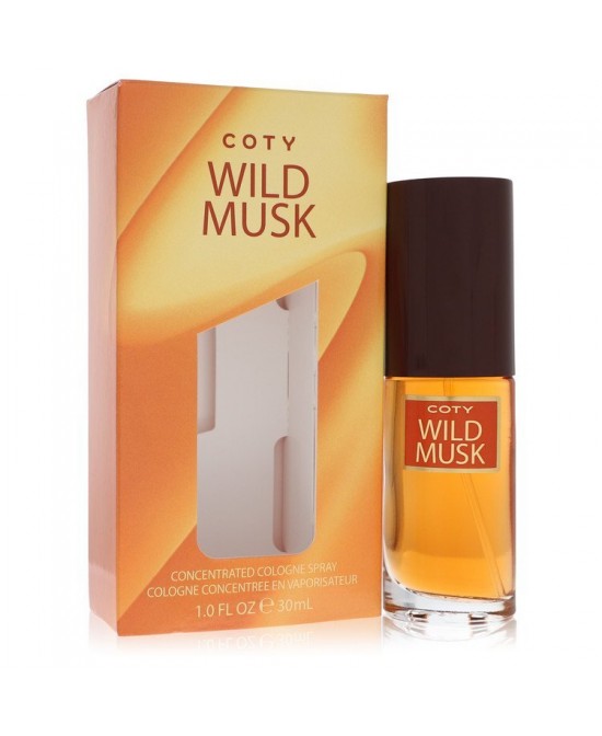 Wild Musk by Coty Concentrate Cologne Spray 1 oz (Women)